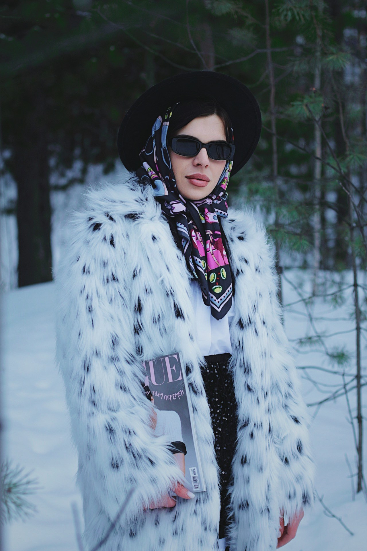 Марина. Проект Winter. Фотограф Пирумян Анна. г. Сургут, г. Воронеж