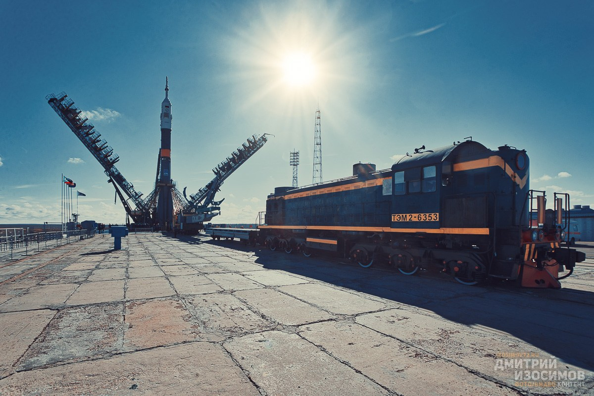 Байконур. Запуск «Союз ТМА-16М» на МКС