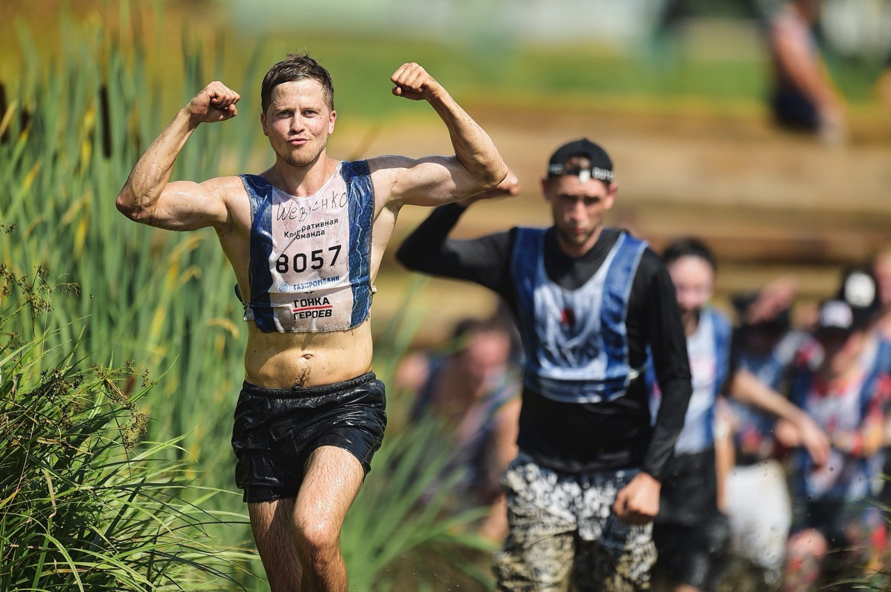 Гонка героев 400 препятствие бревно | Смотреть фото