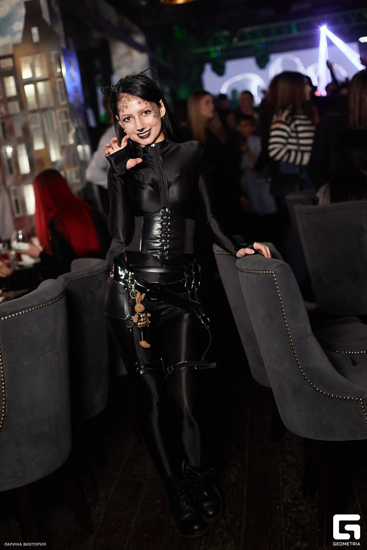 Бар Амстел: Хеллоуин. Виктория Ларина — Портретный профессиональный фотограф в Иркутске