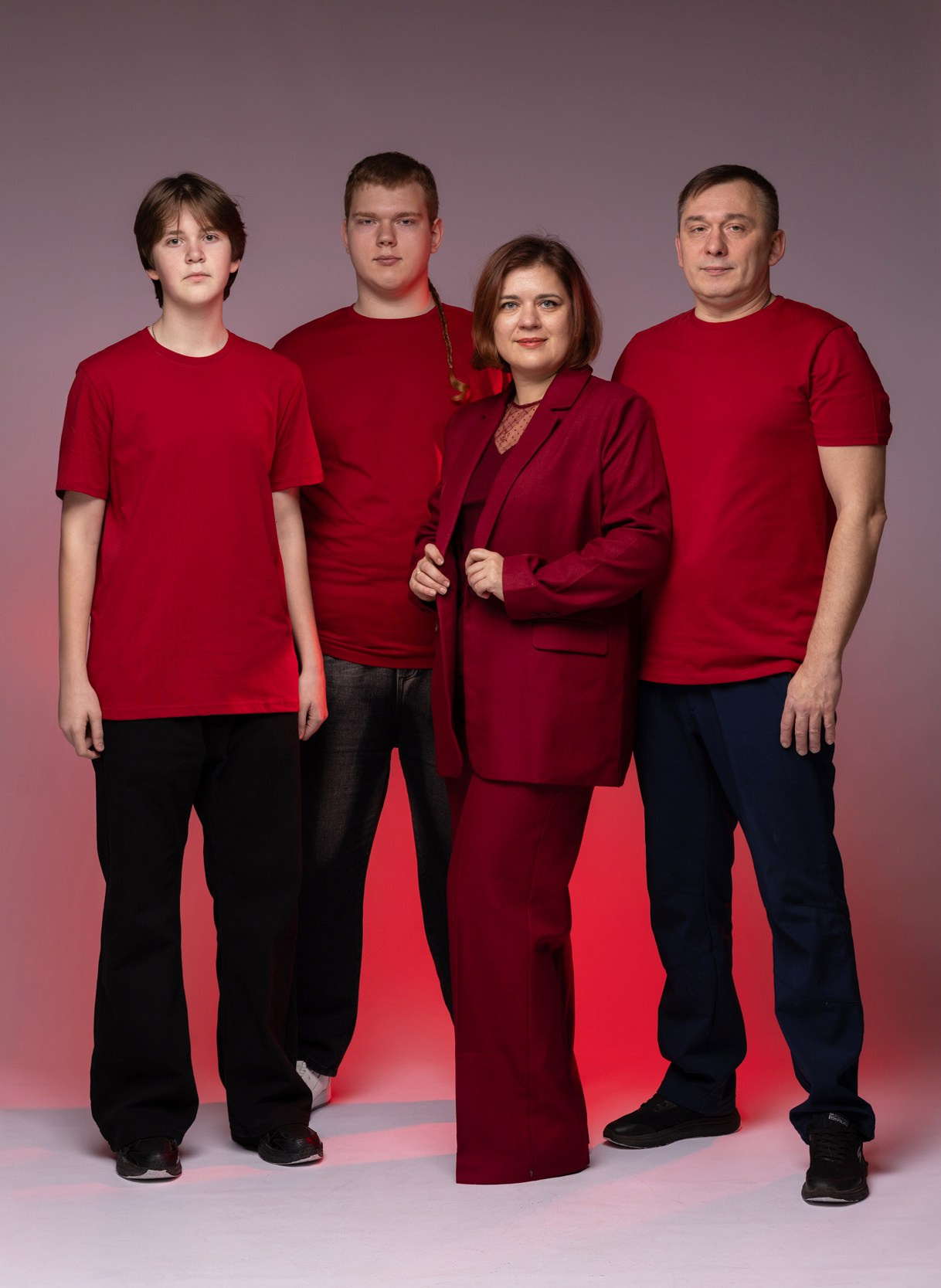 Семейная в студии. Семейный фотограф в Дзержинске Наталья Лаэтина