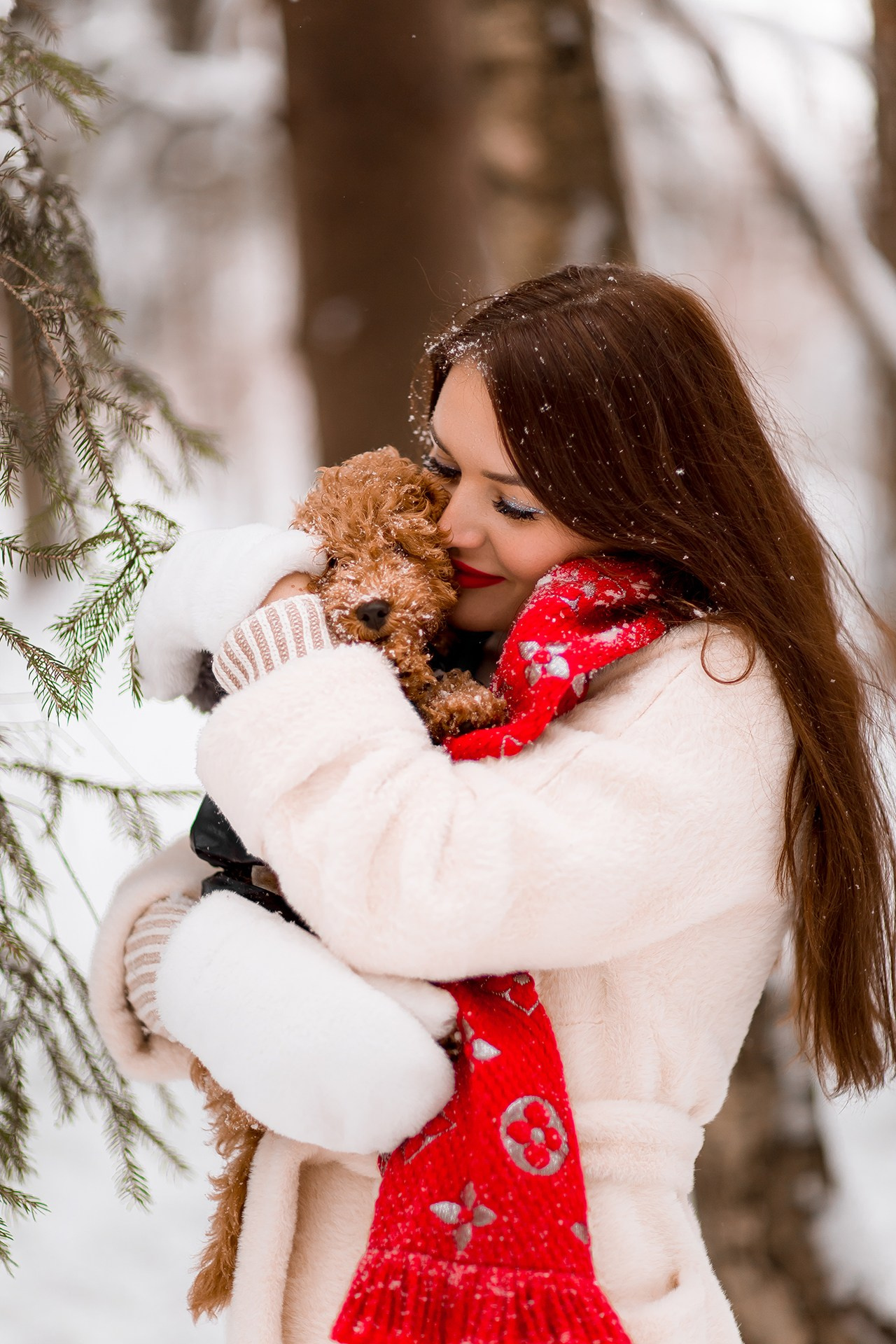 Зимние фотосессии. Katerina Schastlivaya