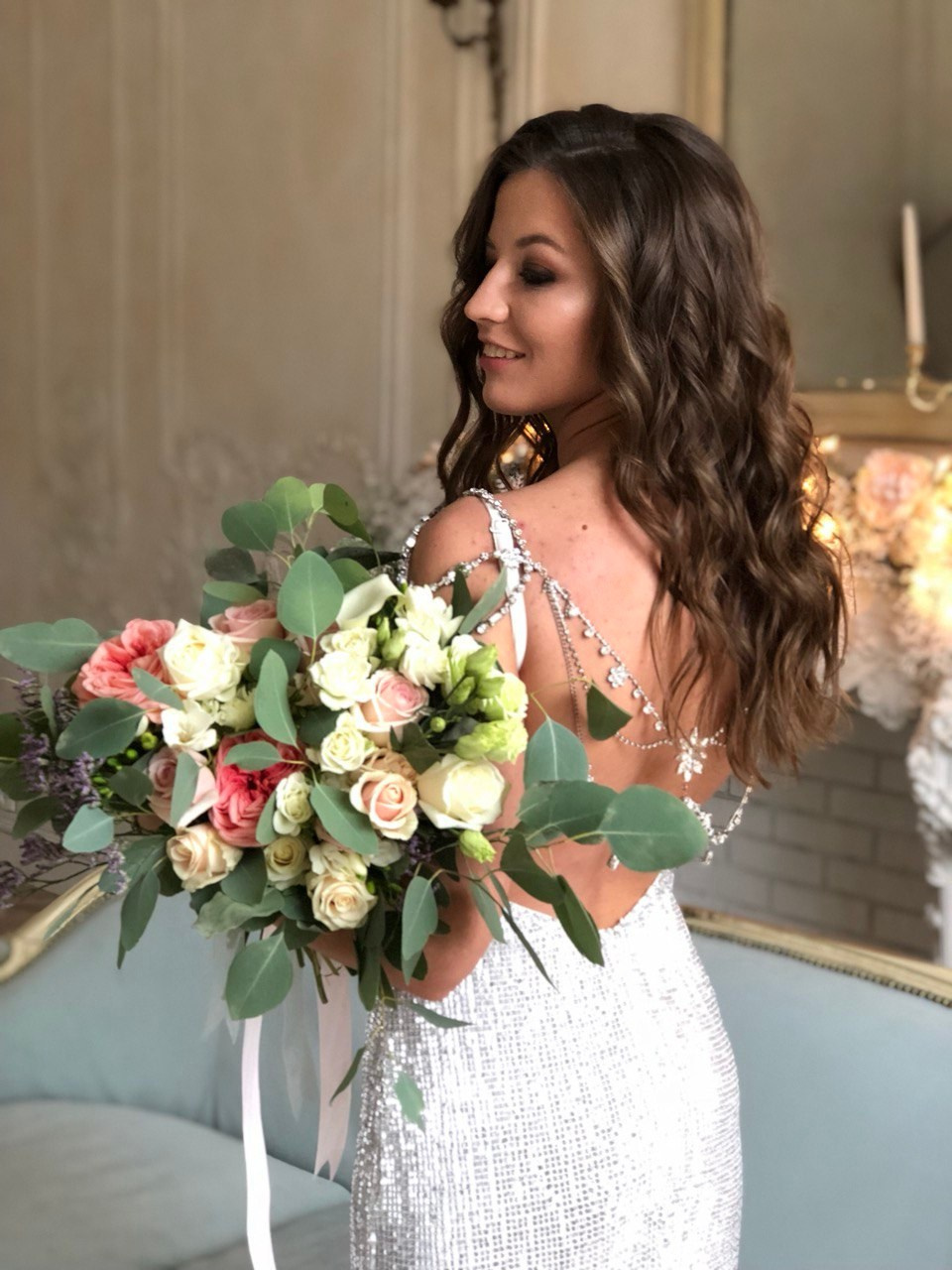 Свадебные образы. Прически и макияж на свадьбу, фотосессию, корпоратив от стилиста Кандаловой Елены в Москве, Домодедово