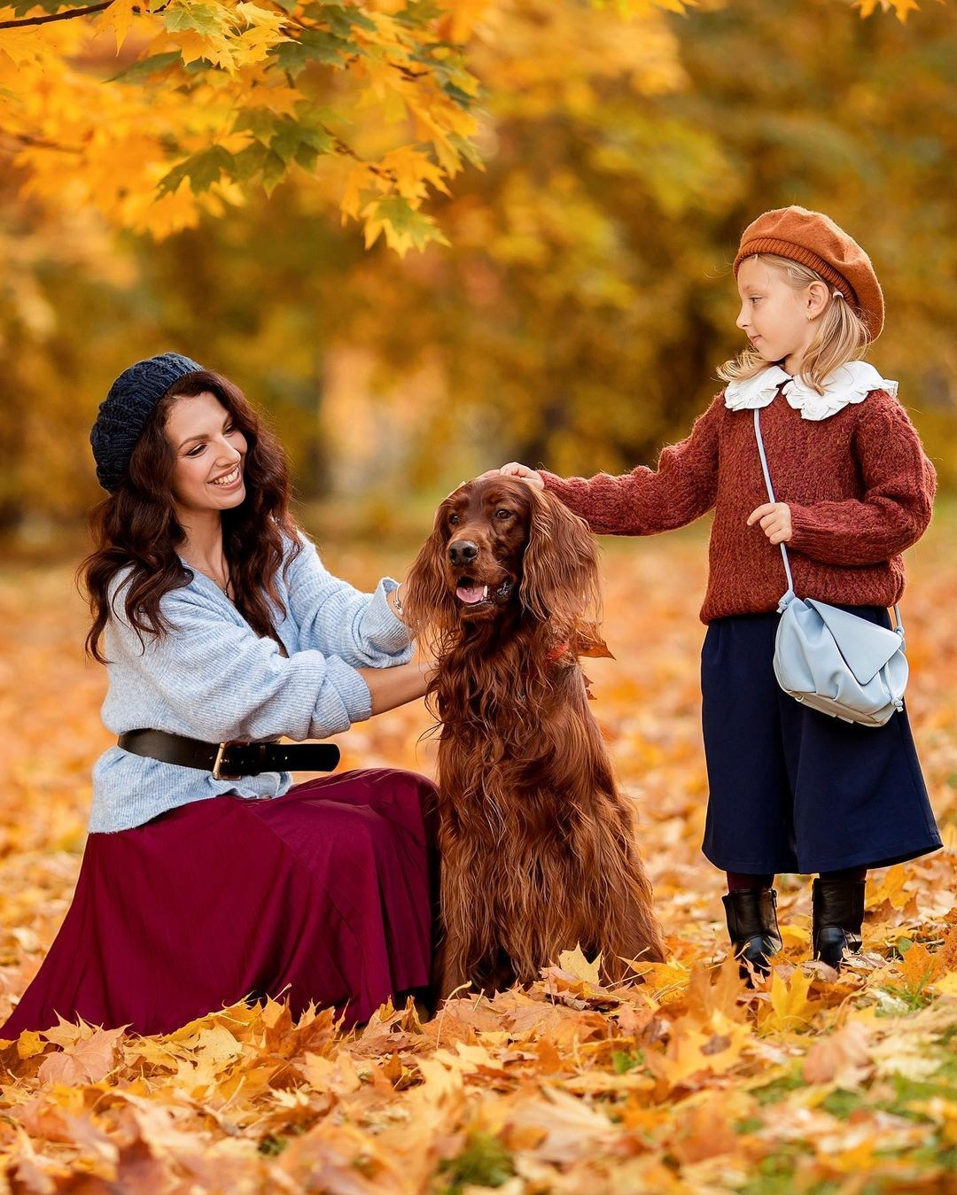 Мама с детьми