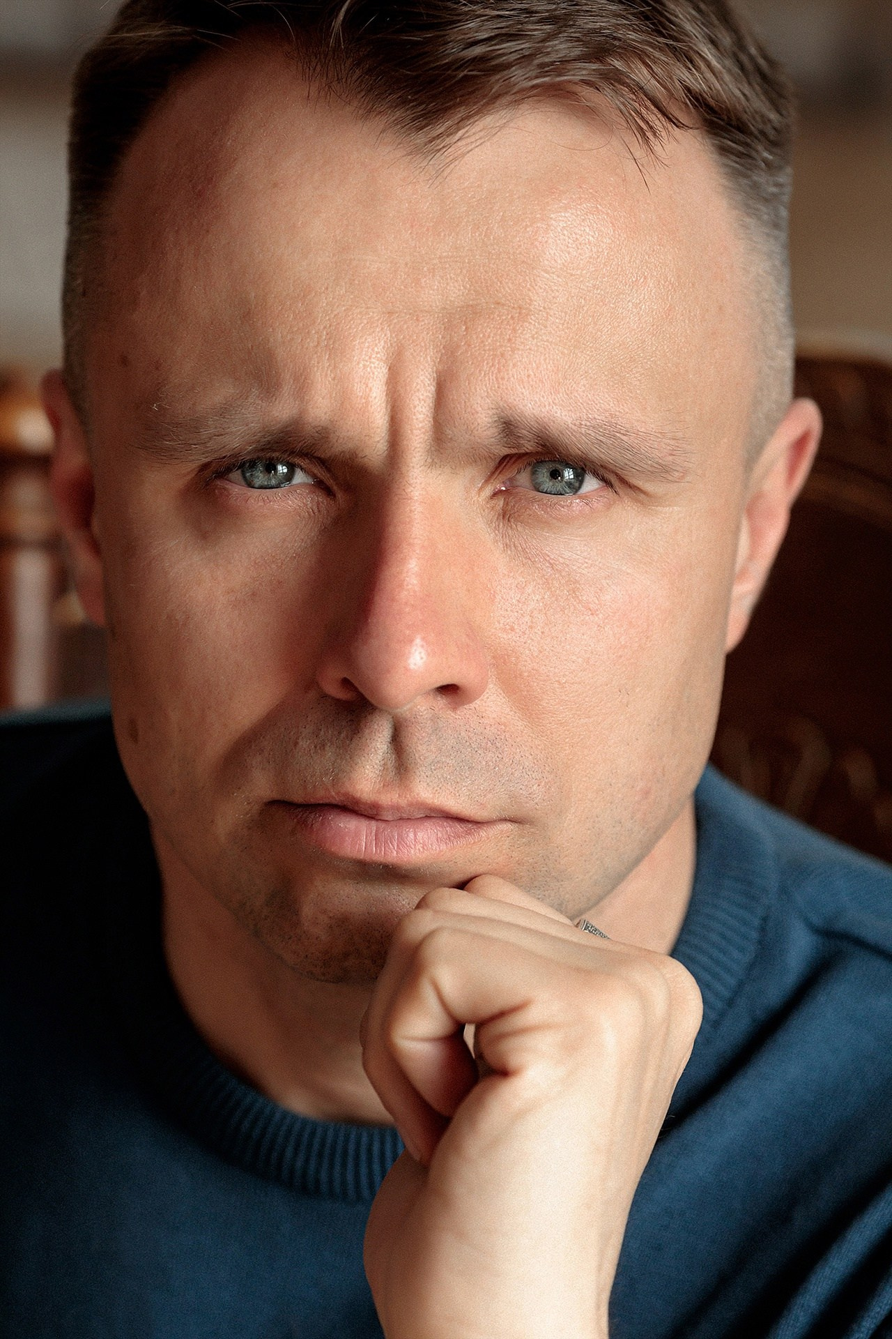 Мужской портрет. Фотограф Александр Калинин