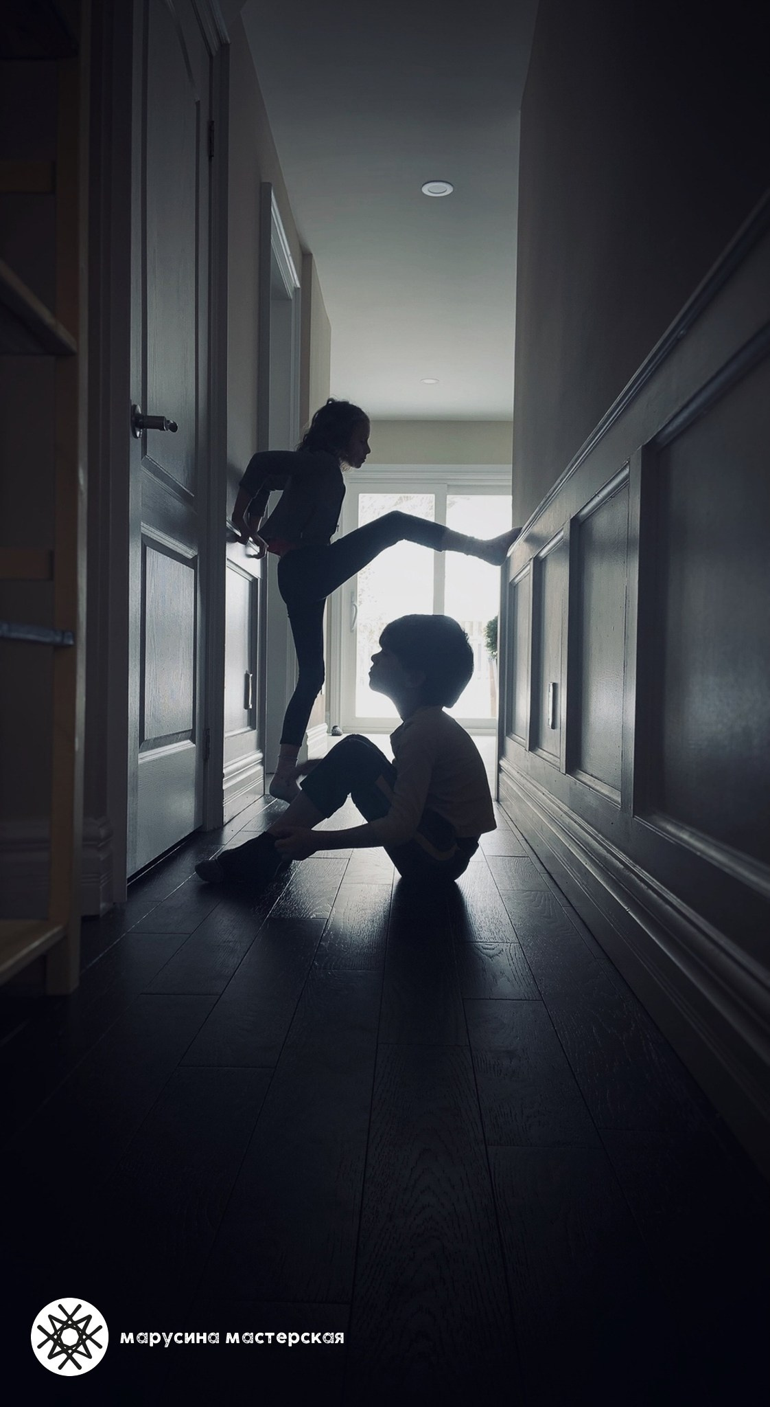 Творческая фотография, снятая в рамках зимней творческой практики, автор — Алина Санду