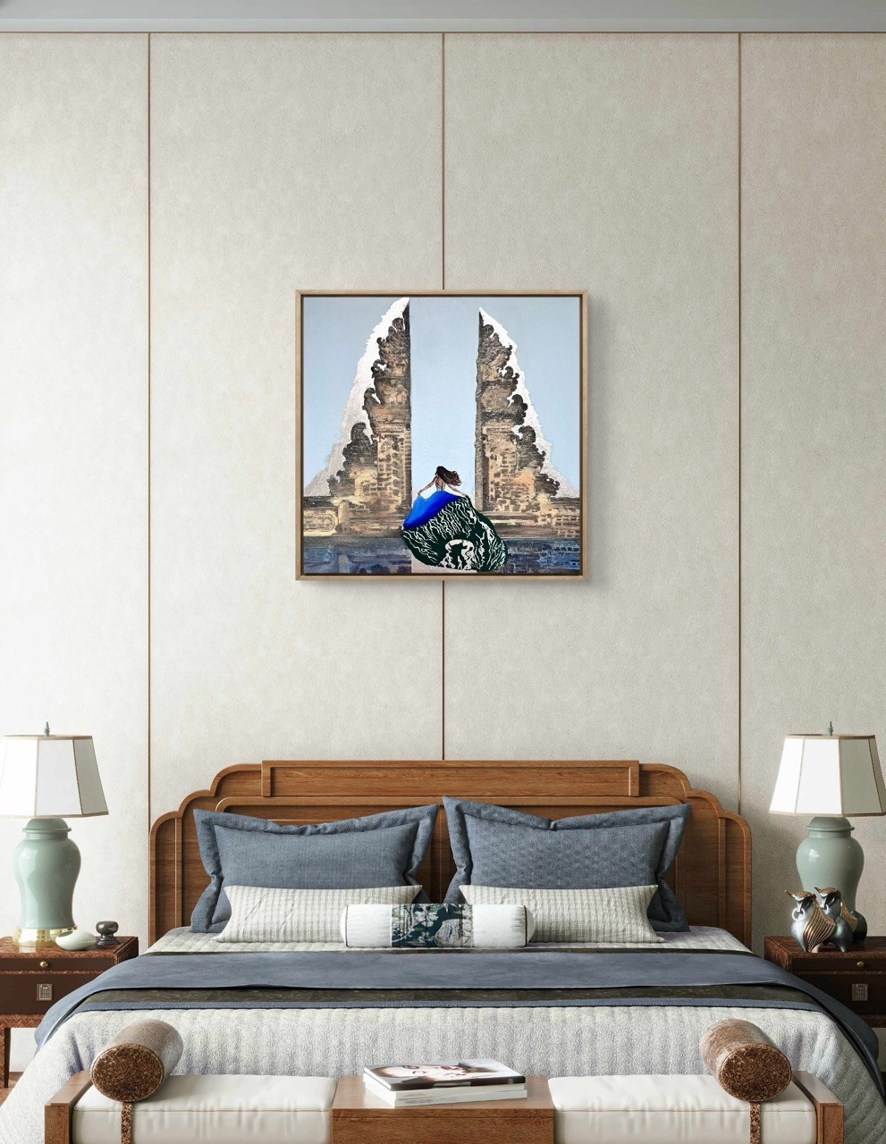 Серия «Волшебница Изумрудного Востока». Картины пейзаж