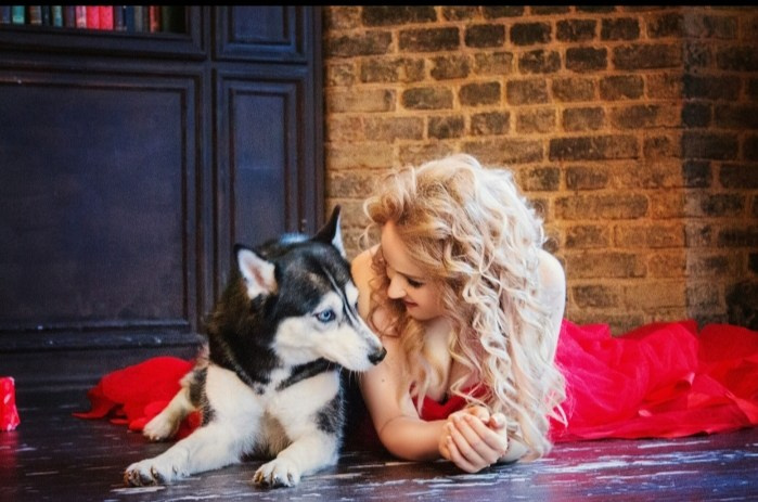 С животными. Фотограф Светлана