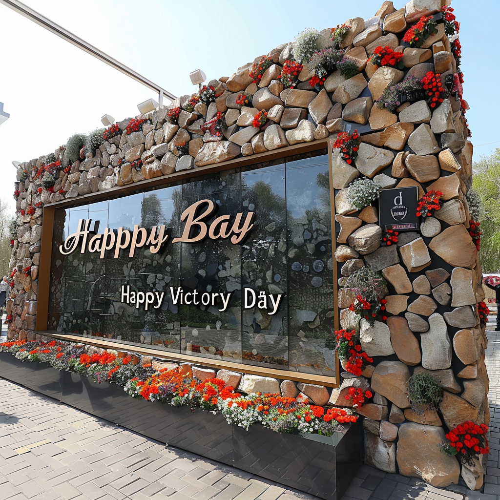 Разработка эскизов декора для тендера для праздника 9 мая. Главная