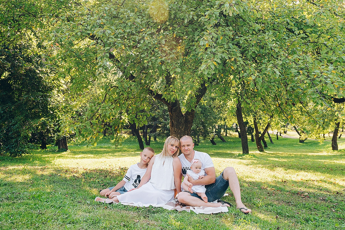 Семейная съёмка. Фотограф Екатерина Новицкая РБ