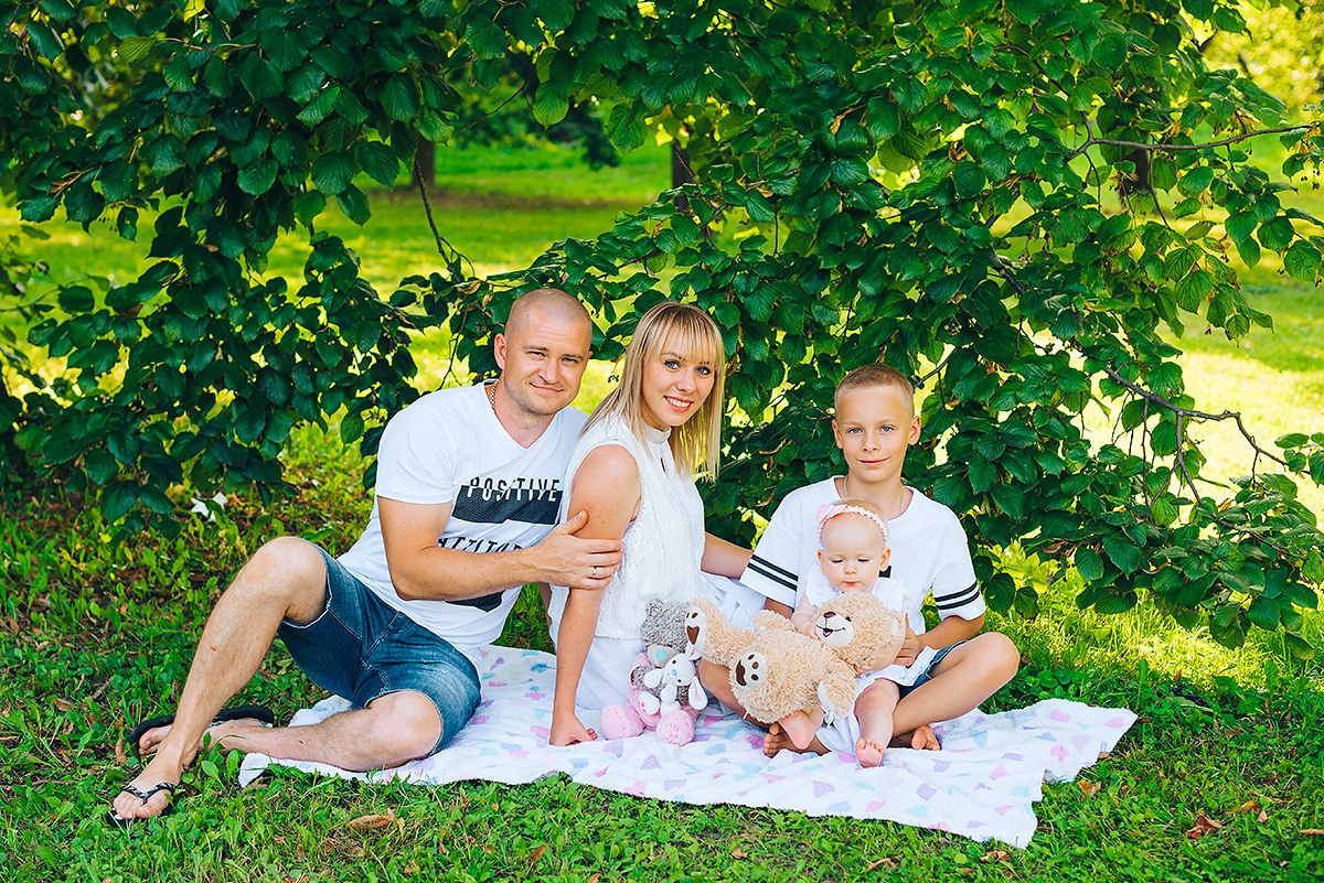 Семейная съёмка. Фотограф Екатерина Новицкая РБ
