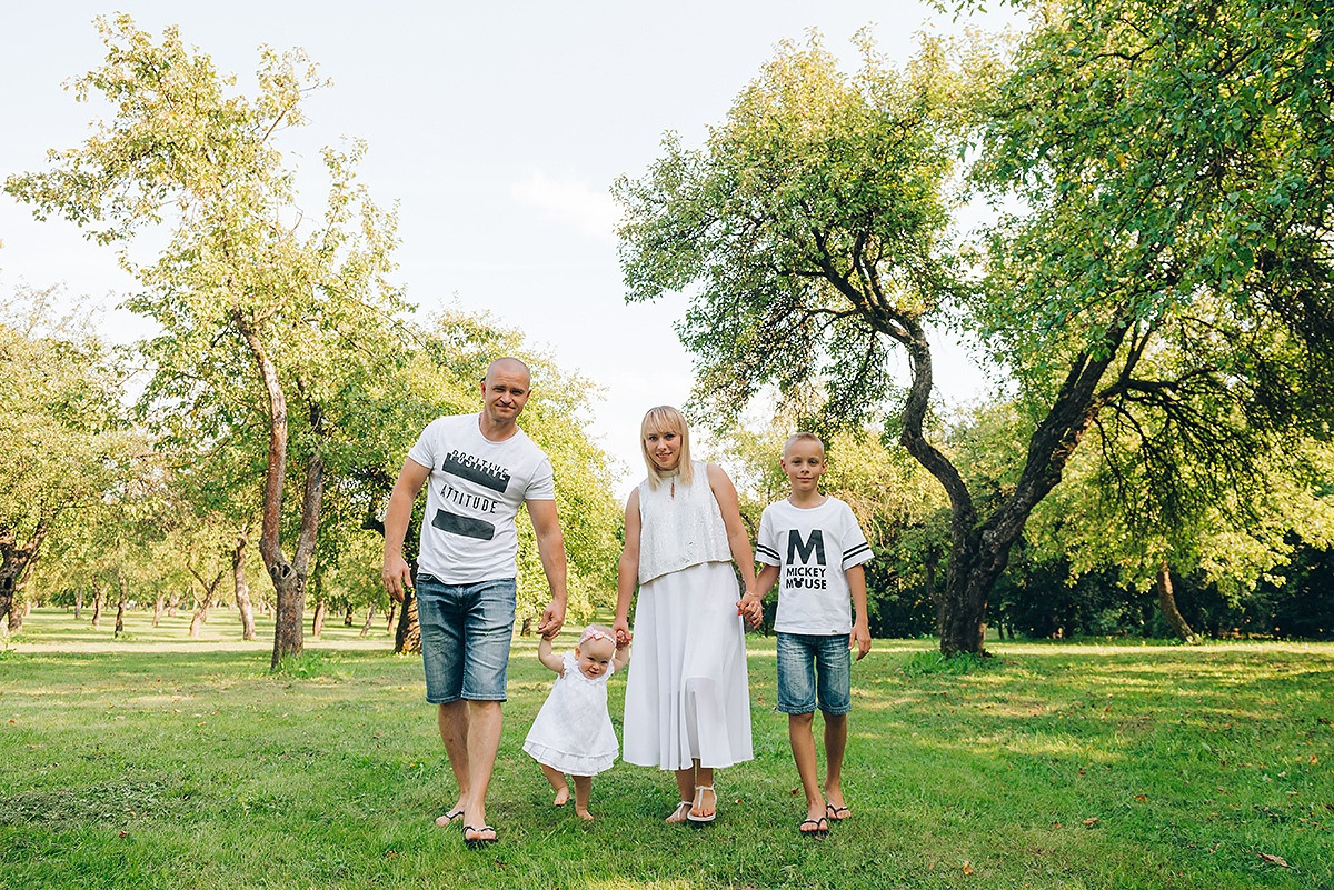 Семейная съёмка. Фотограф Екатерина Новицкая РБ
