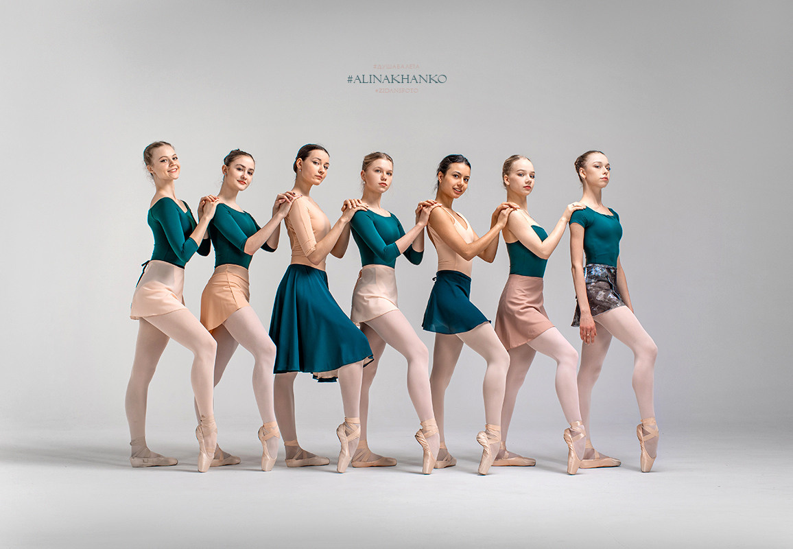 Коллективная фотосъёмка. Балетный фотограф Алина Ханько — Душа Балета