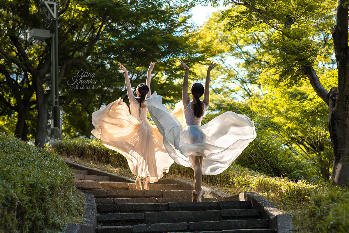 Балетная съёмка на улице. Балетный фотограф Алина Ханько — Душа Балета
