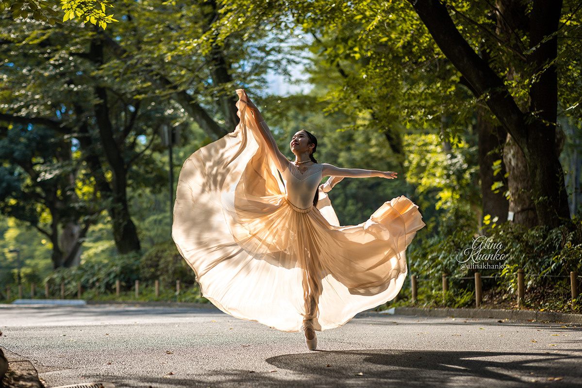 Балетная съёмка на улице. Балетный фотограф Алина Ханько — Душа Балета