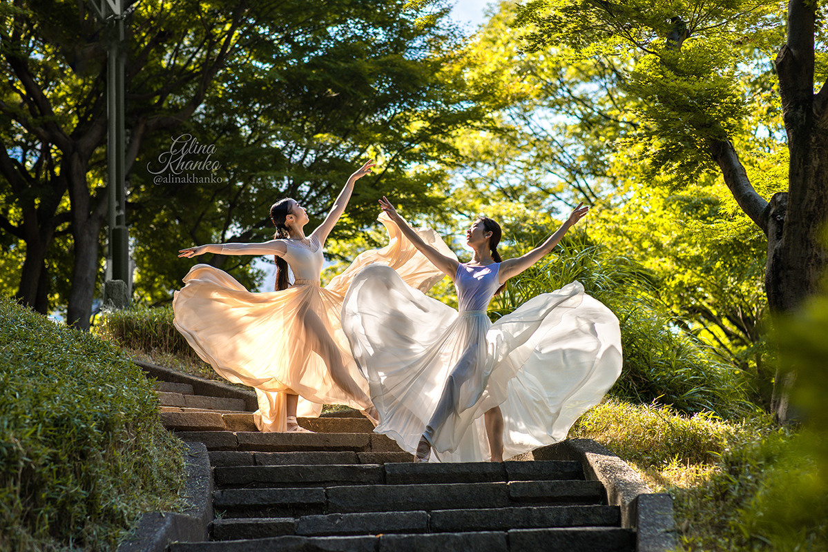 Балетная съёмка на улице. Балетный фотограф Алина Ханько — Душа Балета