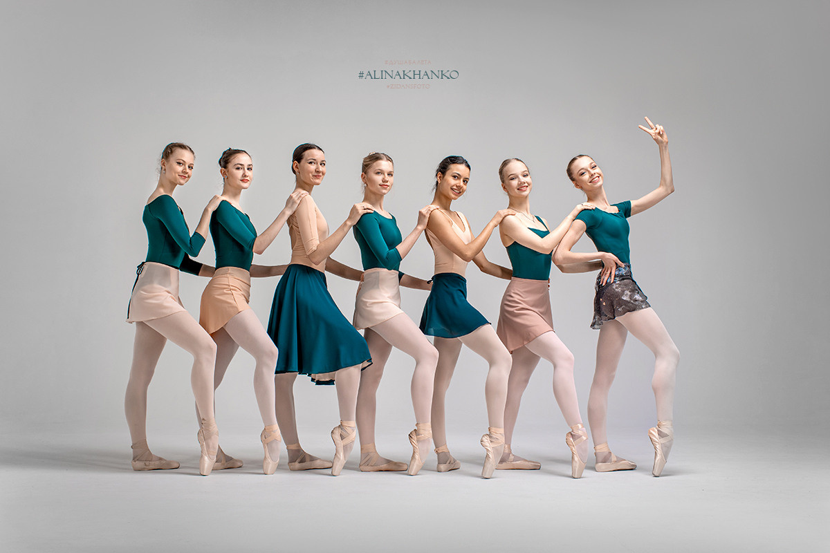 Коллективная фотосъёмка. Балетный фотограф Алина Ханько — Душа Балета