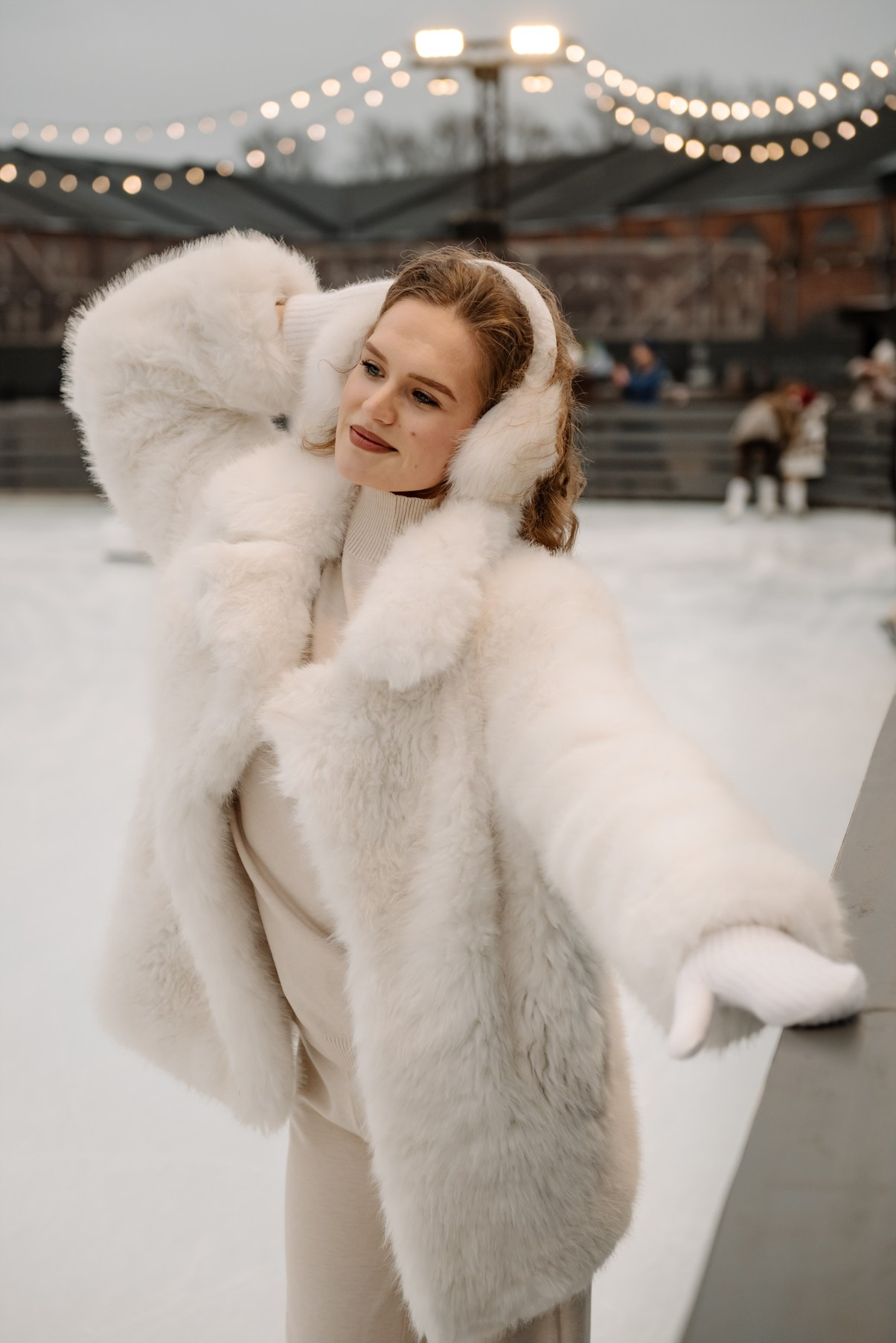 Индивидуальная. Каток в Новой Голландии. Свадебный и семейный фотограф в Санкт-Петербурге Елена Худякова