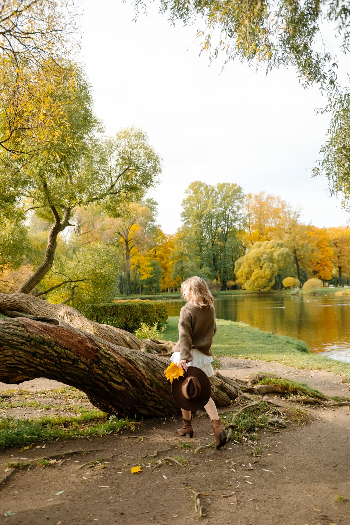 Осенняя фотосессия в Питере парк Екатерингоф. Свадебный и сеейный фотограф в Санкт-Петербурге Елена Худякова