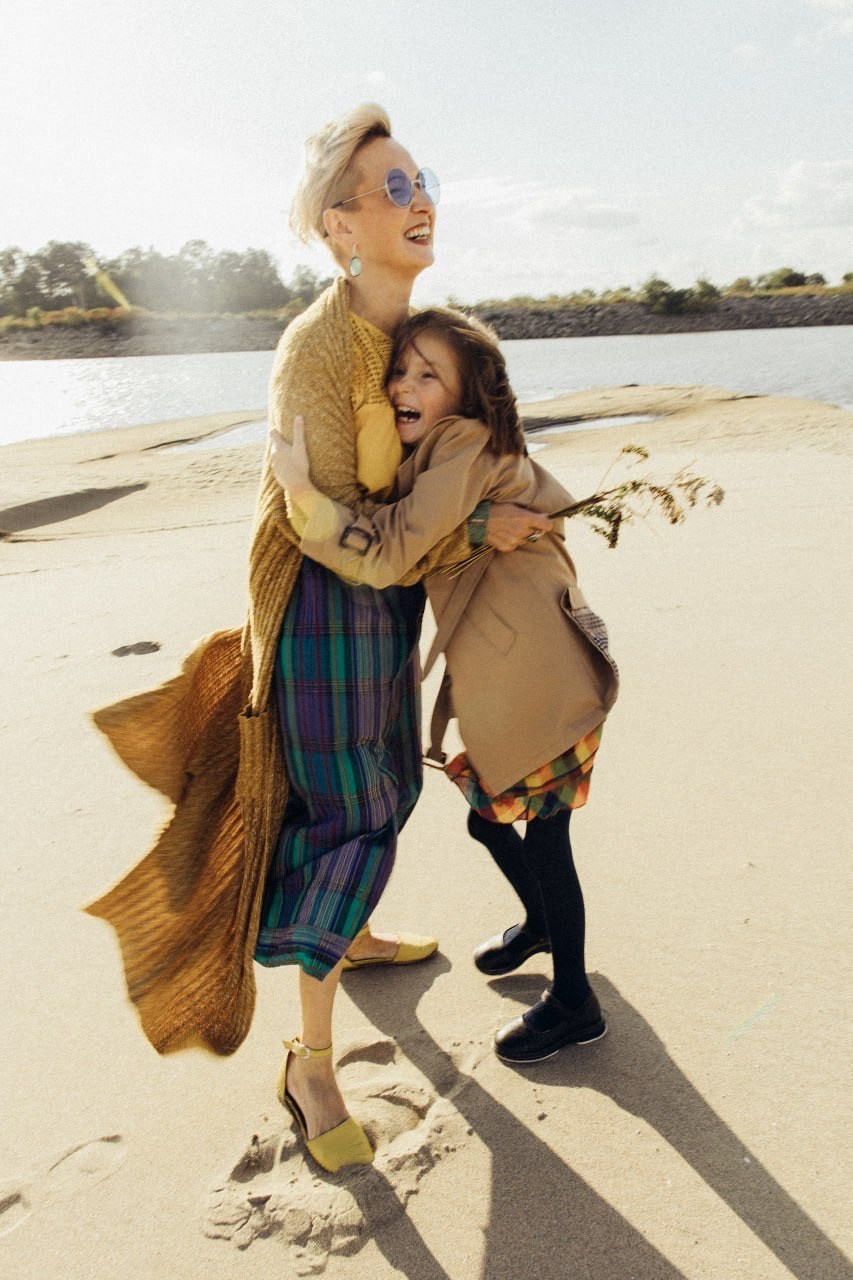 Ветер в волосах. Семейный фотограф в Краснодаре Анна Пасик