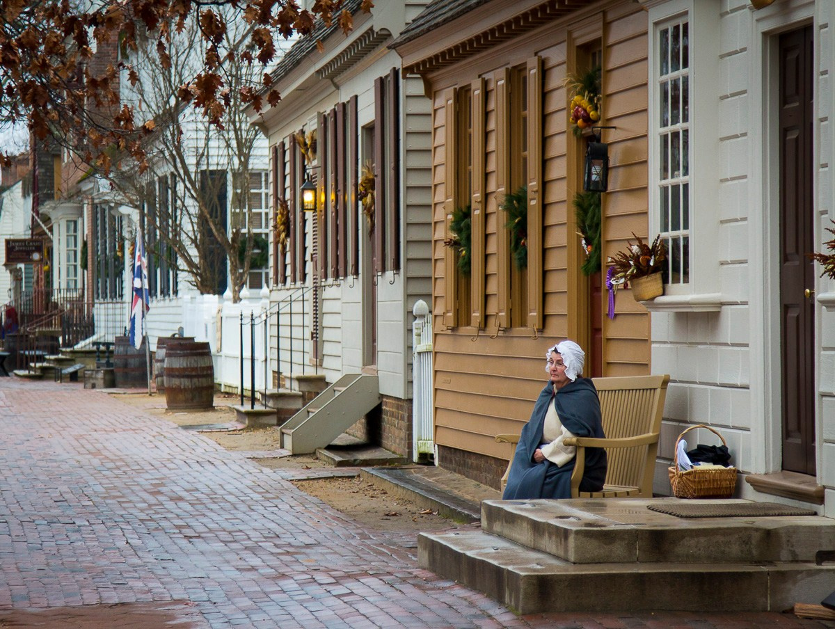 Колониальный Вильямсбург, США, 2015. Фотограф Василий Буланов