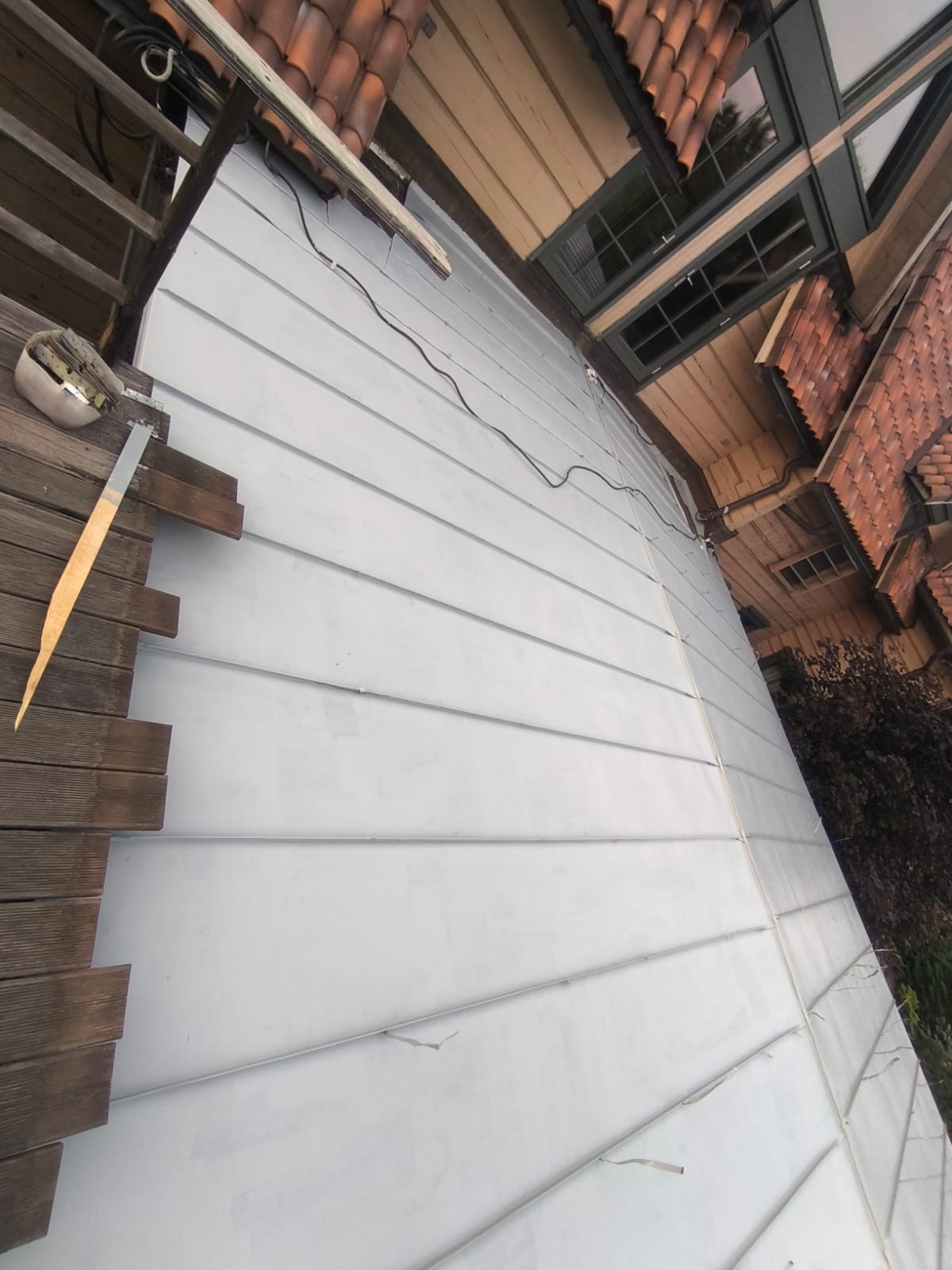 Объект МД-013 КП Графские пруды (полный ремонт террасы). Строительная компания «Милый дом» МД. Москва и Московская область