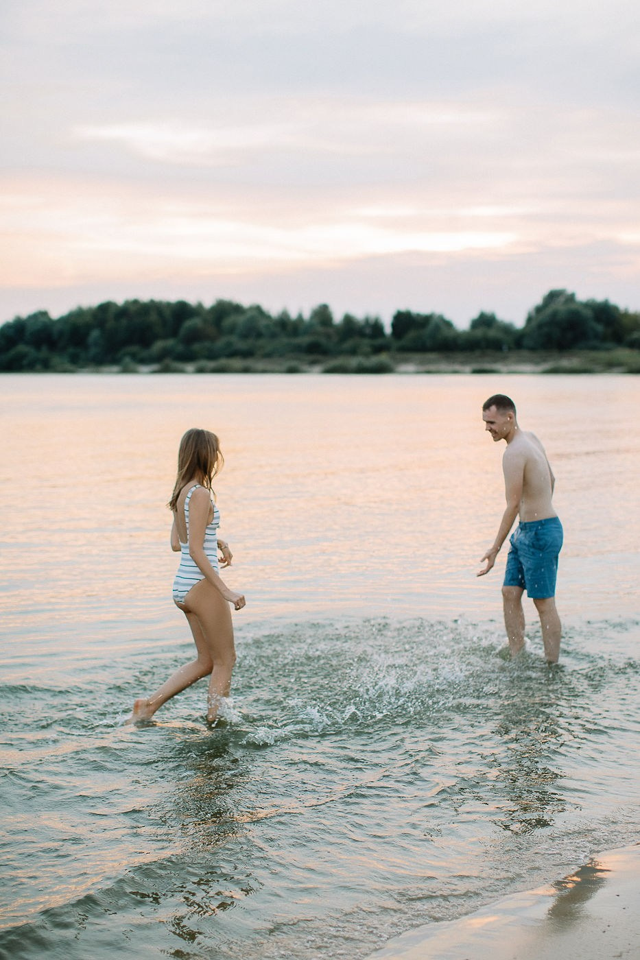 Лена и Женя