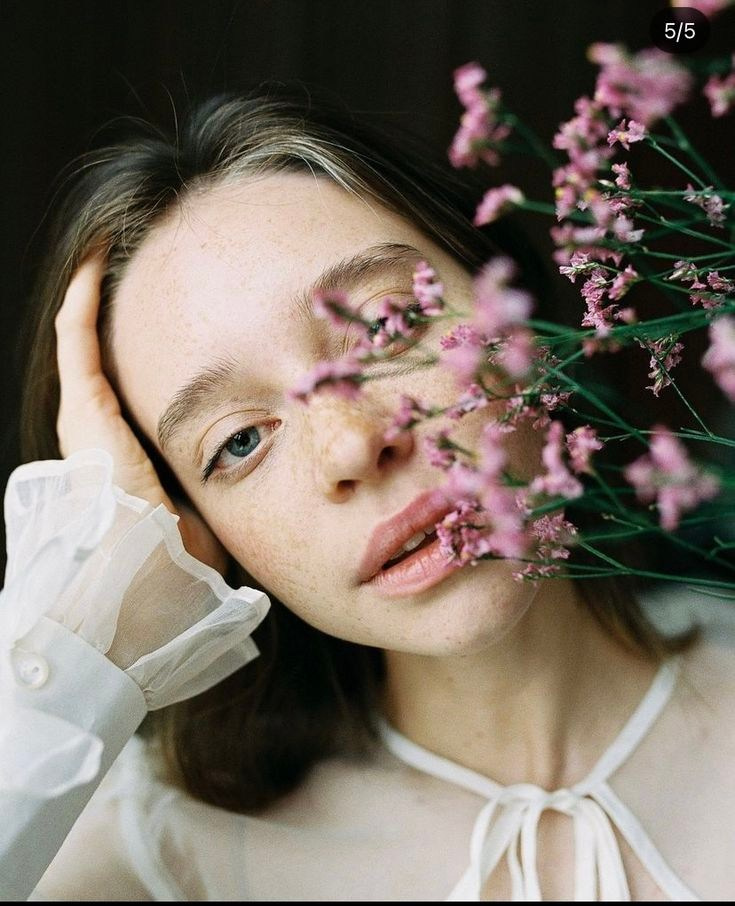 Фотосессия с цветами. Фотограф в Иркутске Кристина Телегина