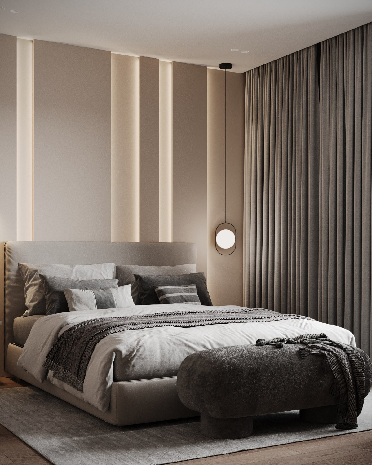 ЖК ЗилАрт 71, 62 кв.м. Kod Interiors | Дизайнер интерьеров Кораблина Кристина