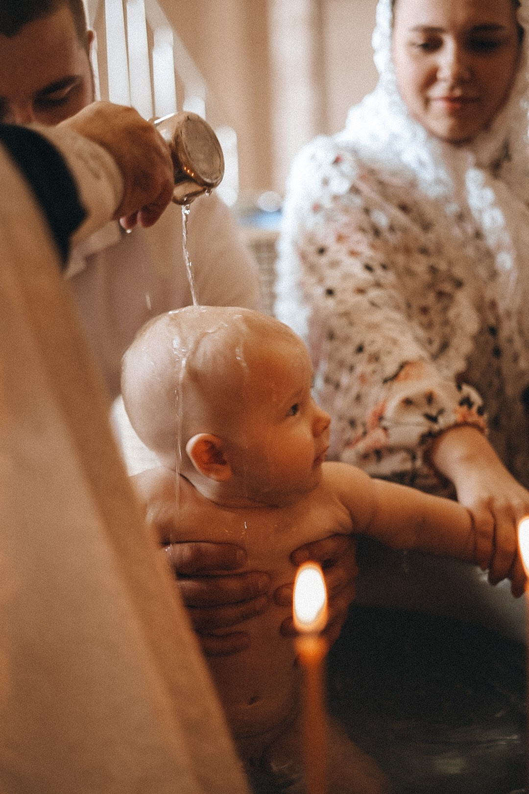 Таинство крещения. Семейный фотограф Полина Легачева