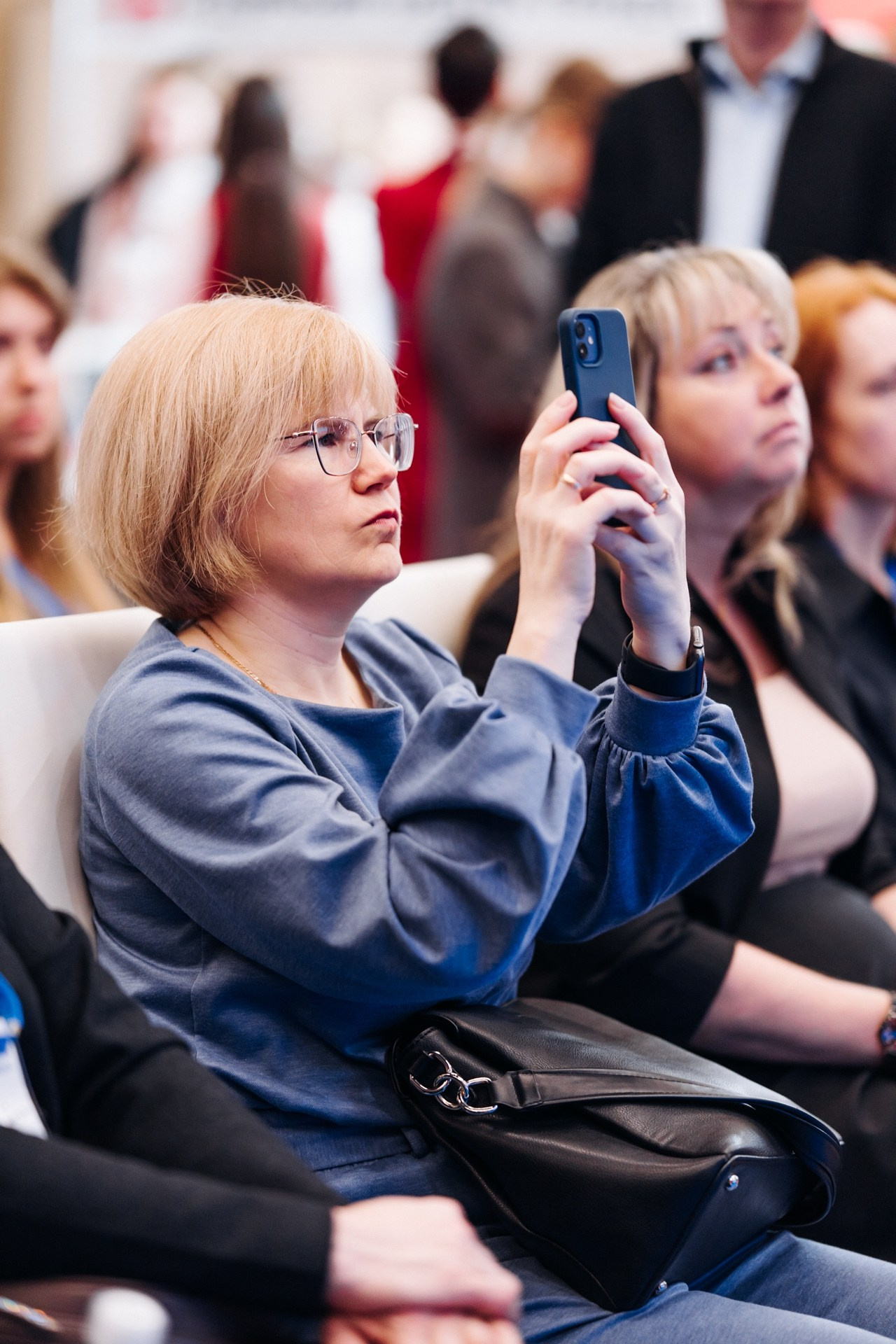 Экспофорум | Бизнес-лекция спикера Ольга Ноздренко. Репортажный фотограф Санкт-Петербург