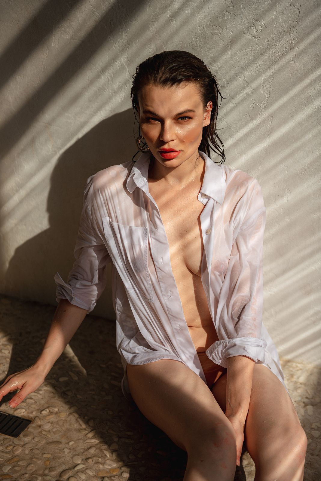 Фотосессия в душе. Фотостудия 3313. Semerlina.ru