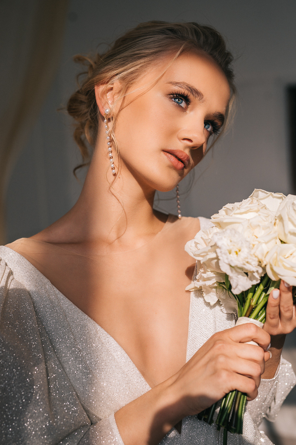 Невеста в студии. Свадебный фотограф Виктория Чуйко Магнитогорск. Визуал для бизнеса