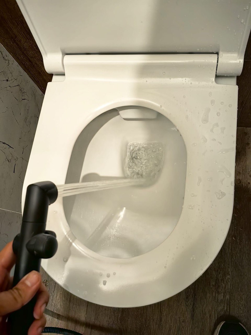 Ванная комната (ул. Фучика д. 78). Ремонт санузла, туалета, ванной под ключ в Казани. Укладка плитки