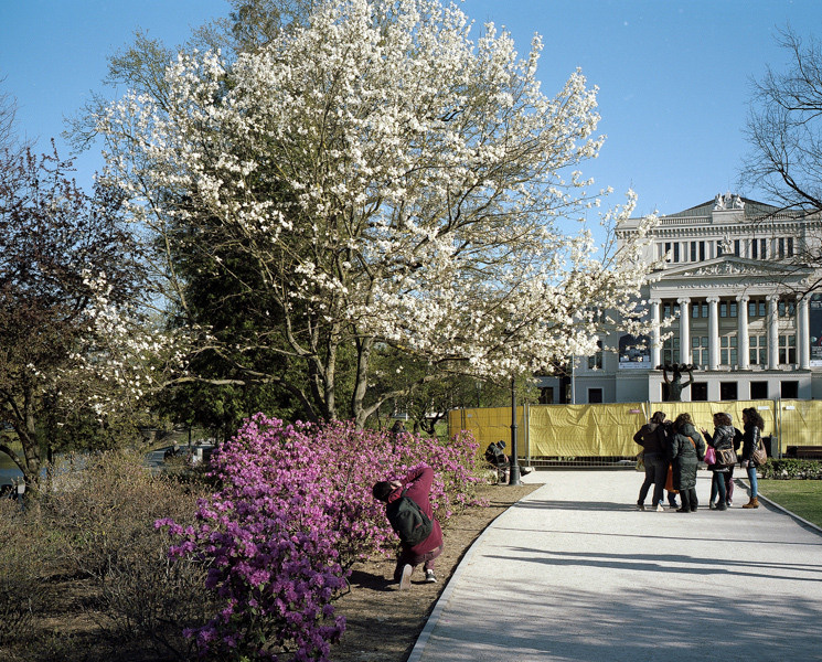 Central Riga. Pigment print 100x105 cm