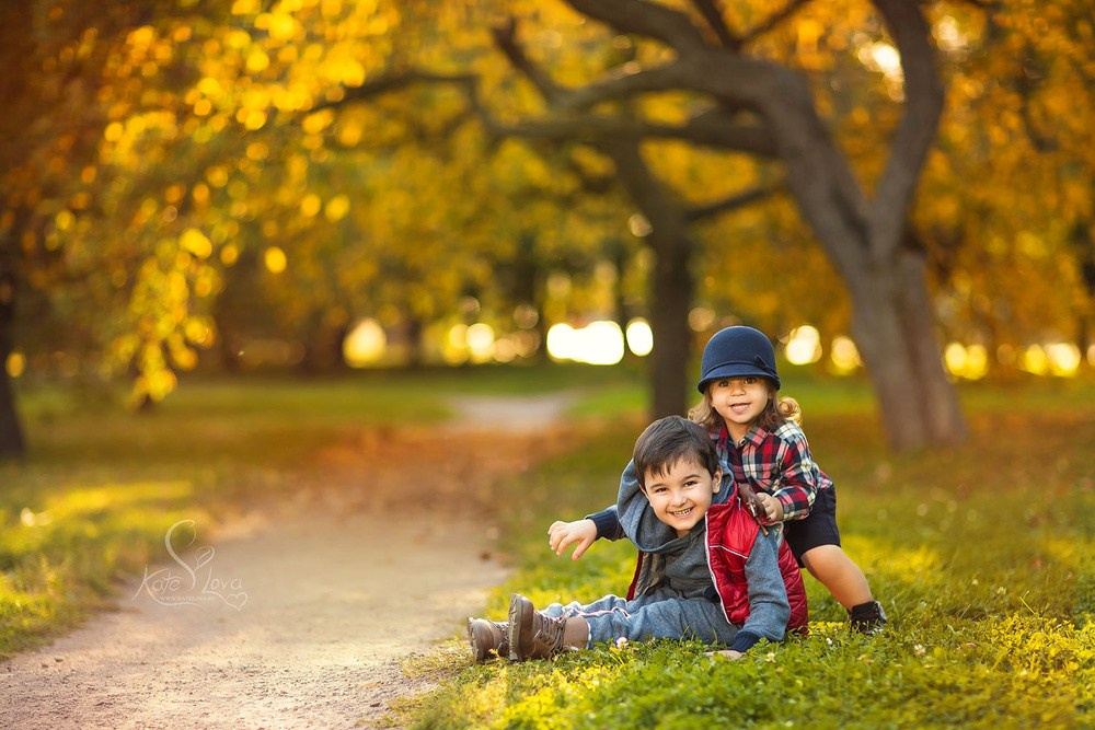 Осенние истории. Детский и семейный фотограф в Москве Катерина Орлова
