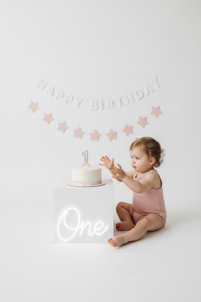 Первый Годик. Детский фотограф в Москве Анастасия Амирова