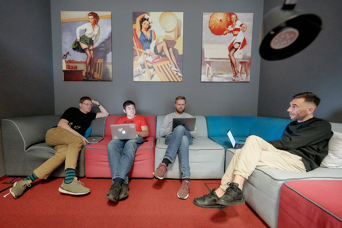 Офис ЦИАН. Репортажный фотограф в Москве Вадим Францев