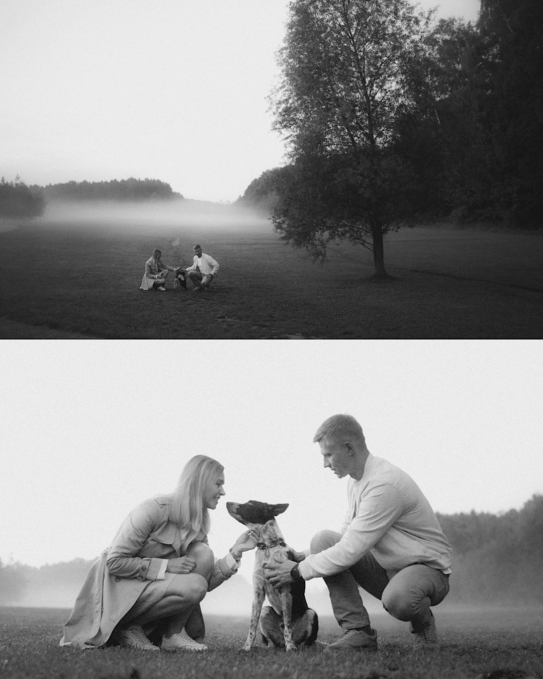 Катя, Сергей и Флинт. Фотограф анималист в Москве и Санкт-Петербурге Свиридова Анна