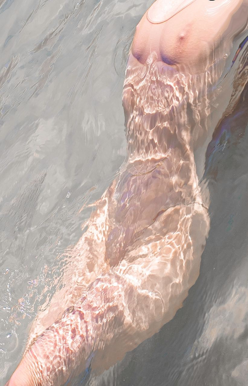 Nude. Mixed-media Artist Irina Sokolova