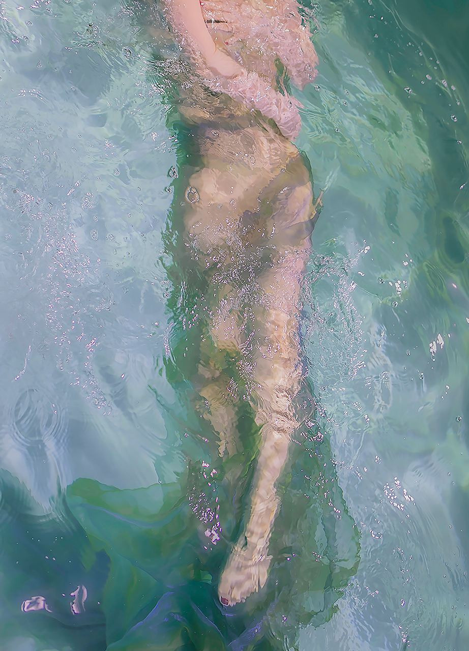 Nude. Mixed-media Artist Irina Sokolova