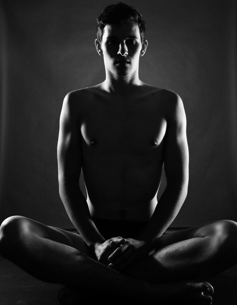 Nude. Mixed-media Artist Irina Sokolova