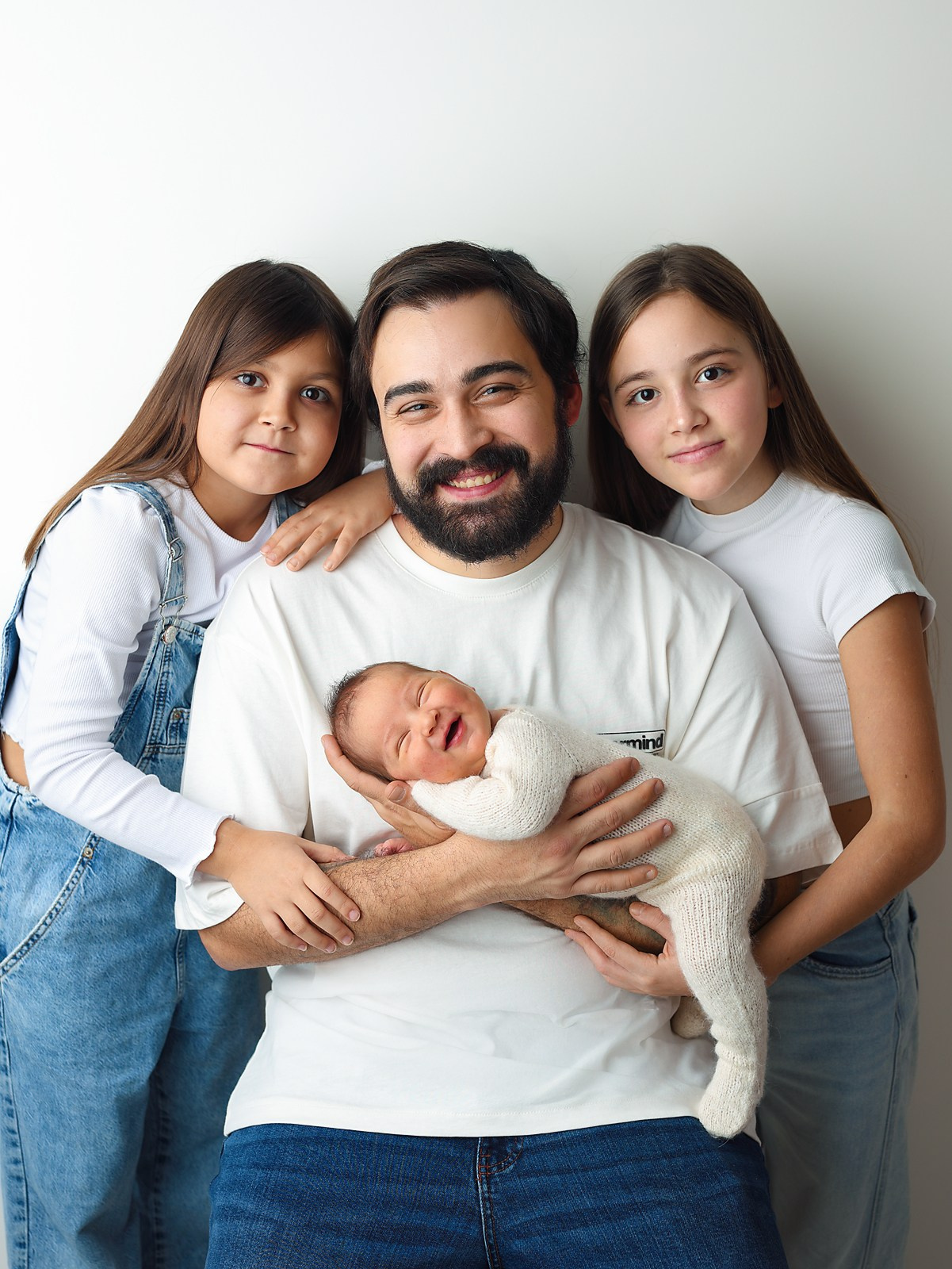 Семейные кадры. Фотограф новорождённых в Казани Нейля Гильмутдинова ньюборн