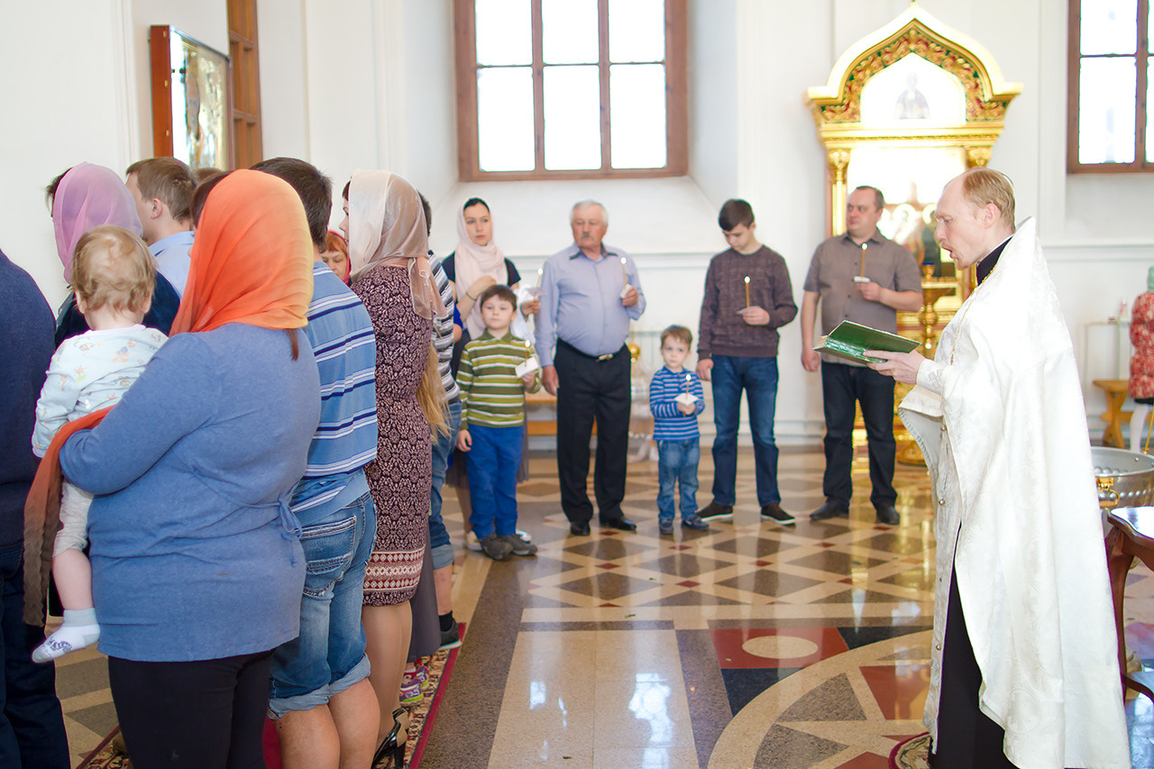 Крещение. Профессиональный Фотограф в Москве Андрей Славнов