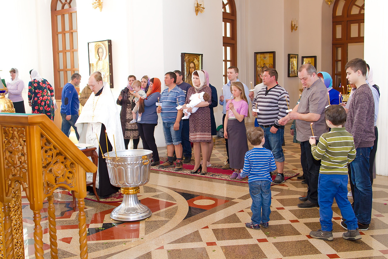 Крещение. Профессиональный Фотограф в Москве Андрей Славнов