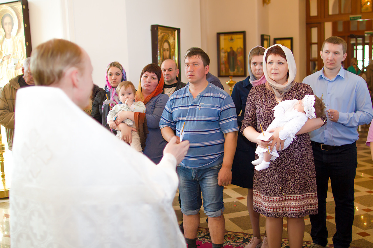 Крещение. Профессиональный Фотограф в Москве Андрей Славнов