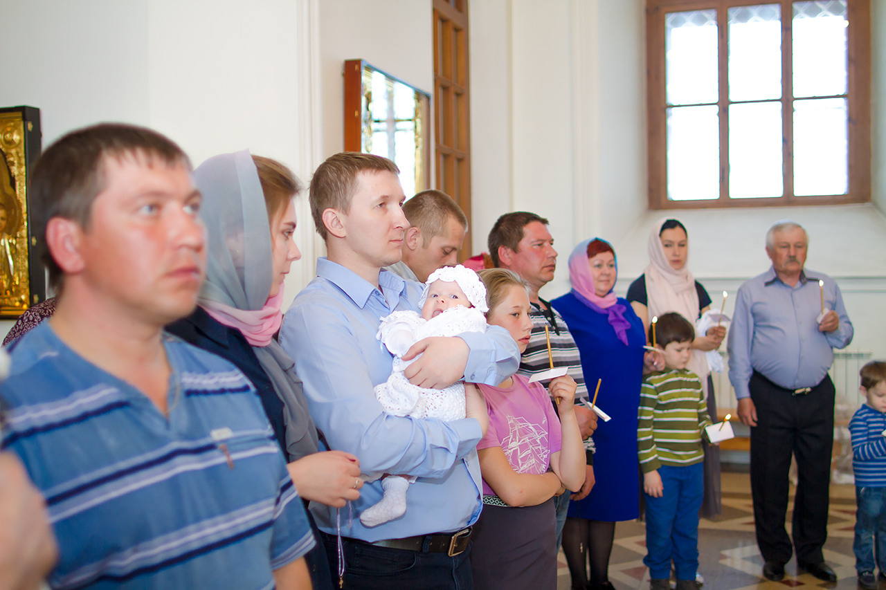 Крещение. Профессиональный Фотограф в Москве Андрей Славнов