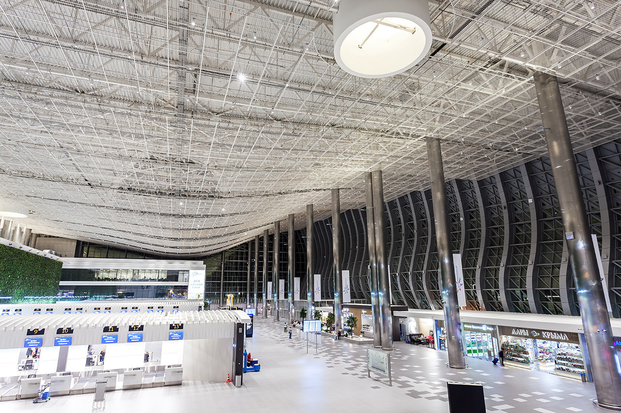 Международный аэропорт Симферополь. Профессиональный Фотограф в Москве Андрей Славнов