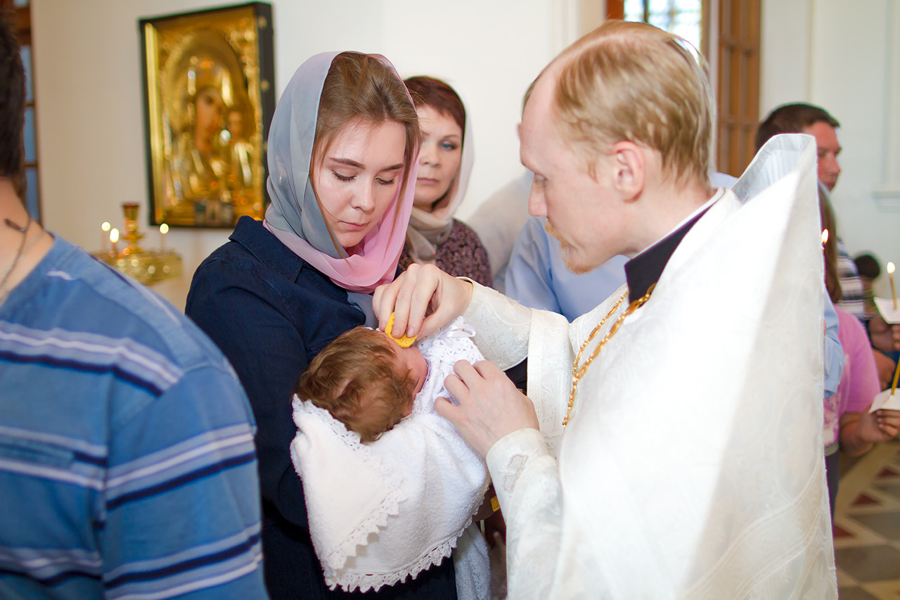Крещение. Профессиональный Фотограф в Москве Андрей Славнов