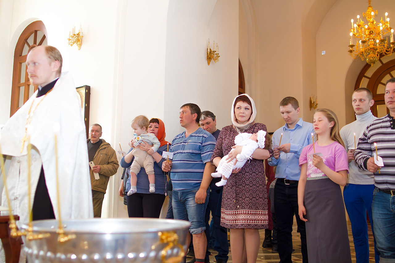 Крещение. Профессиональный Фотограф в Москве Андрей Славнов